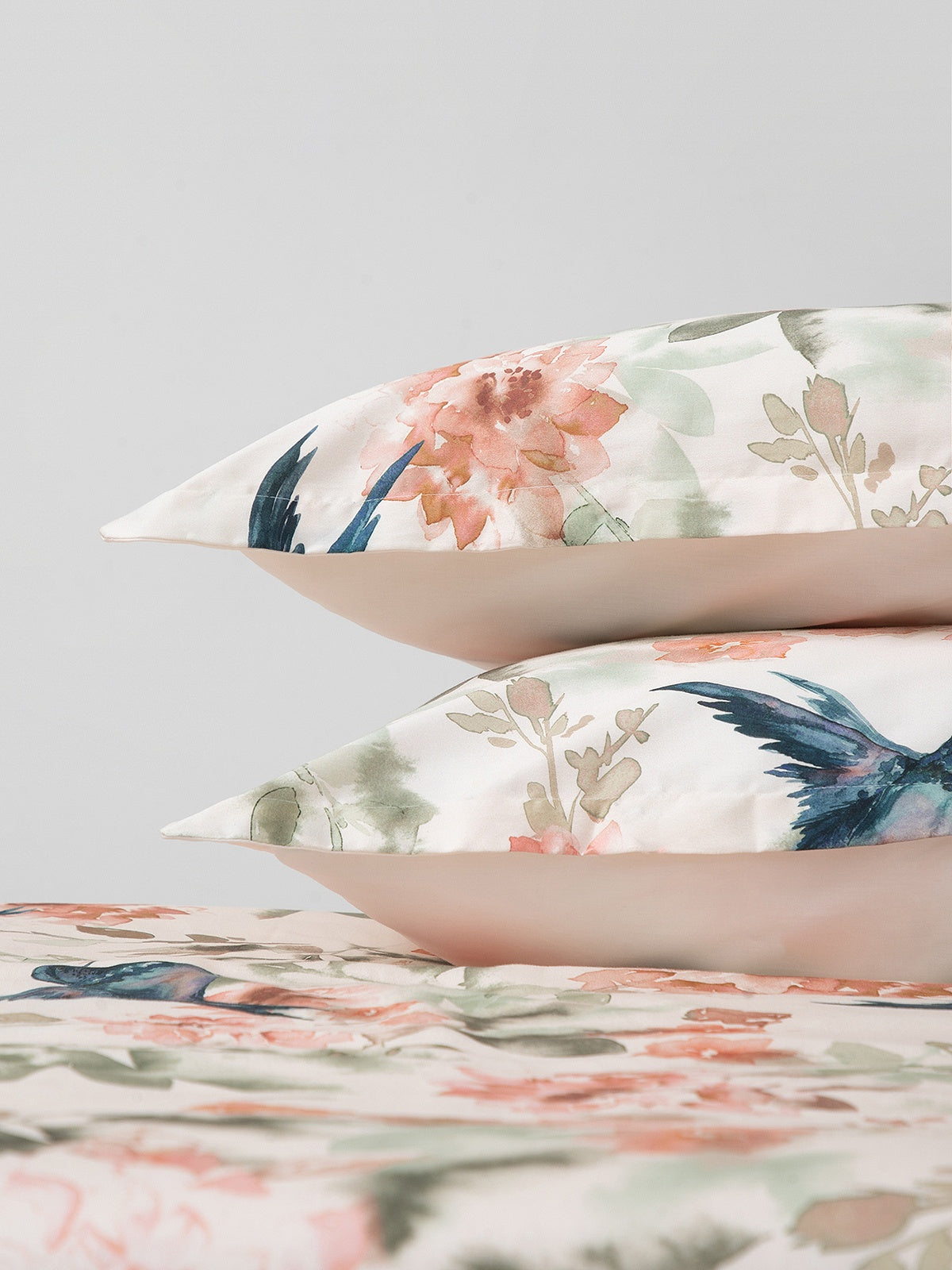 Luxus Satin-Bettwäsche-Set – 210 TC, 160x200 cm